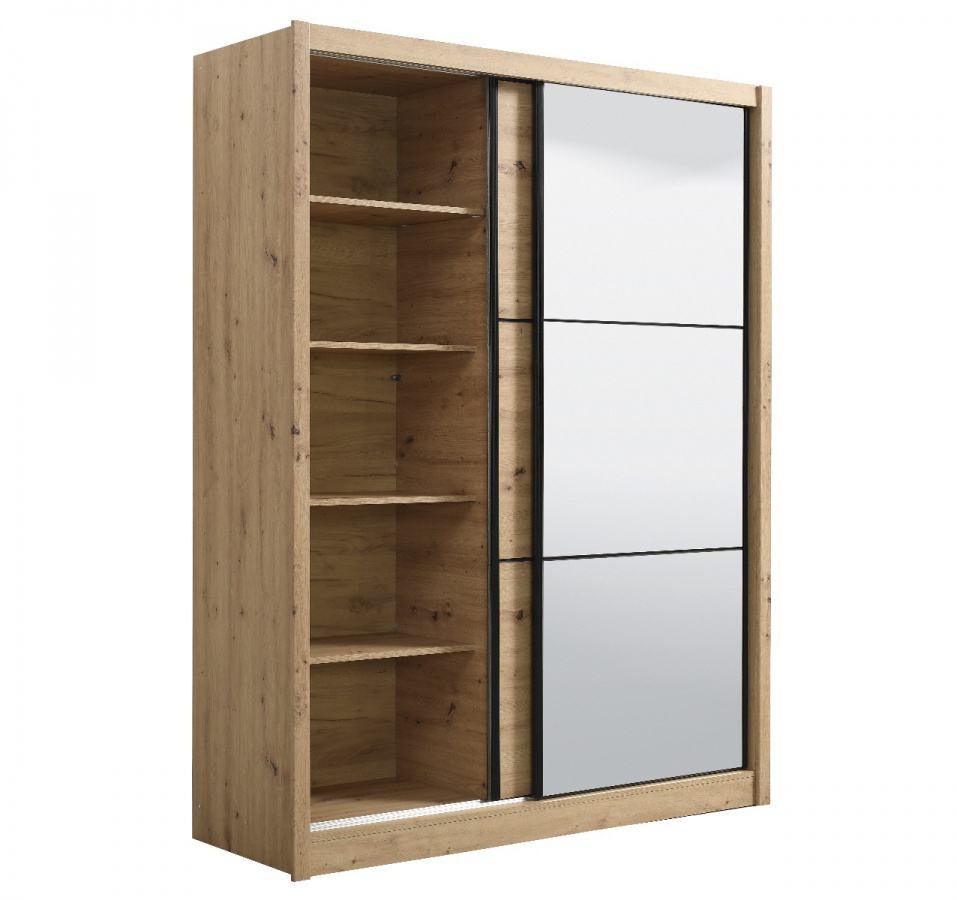 Šatníková skriňa s posuvnými dverami a zrkadlom debby 165 - dub.

Ak by ste potrebovali iný rozmer skrine alebo iný odtieň a zrkadlo, ponúkame Vám aj tieto varianty.

 

V súvisiacich produktoch nižšie, nájdete všetko z kolekcie Debby.