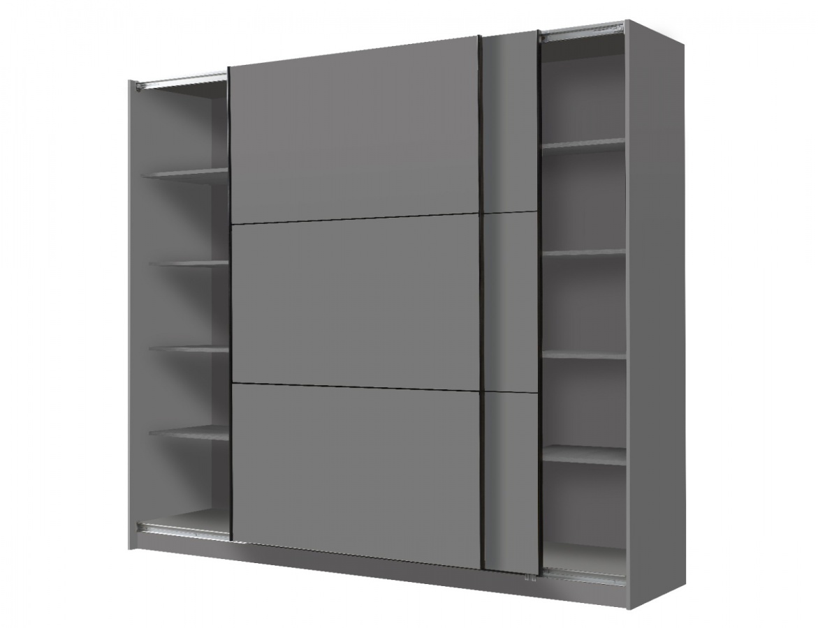 Šatníková skriňa s posuvnými dverami catalina 220 - šedá.

Ak by vám nepasoval daný rozmer alebo farba, ponúkame tiež variant skrine v bielej farbe, so zrkadlom a širších rozmerov.

 

Do priestorov spálne a predsiene sú skrine s posuvnými dverami výbornou voľbou a je možné ich umiestniť aj do užších priestorov.