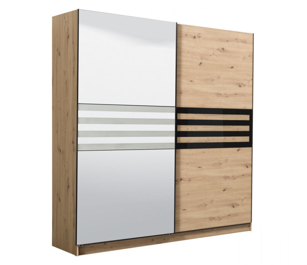 Šatníková skriňa s posuvnými dverami a zrkadlom rimini - dub.

Ku skrini je možné doobjednať tlmič dverí, vďaka ktorému bude zatváranie dverí plynulé a tiché.

 

Ak by vám nepasovalo prevedenie šatňové skrine Rimini, pozrite sa do súvisiacich produk nižšie, kde máme zobrazené aj iné varianty skríň z tejto kolekcie.