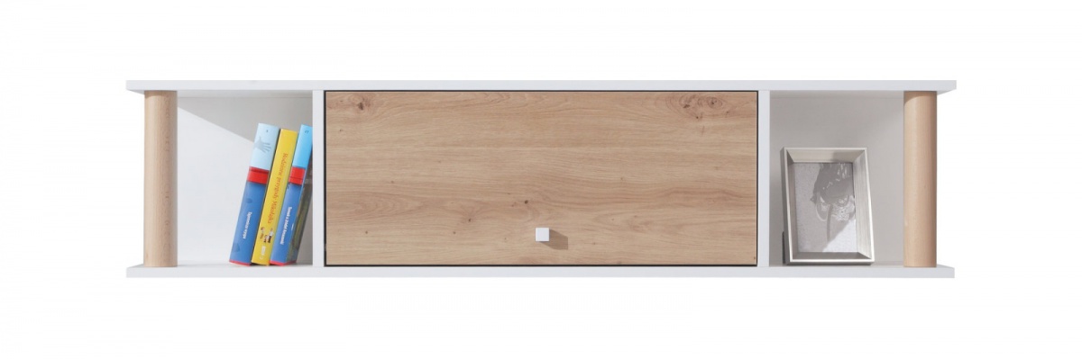 Závesná skrinka rasmus 12 - biela/dub artisan.

 

Rozmery závesnej skrinky 12 Rasmus sú 125x30x25cm (š, v, h).

 

V kombinácii s posteľou, skrinemi a ďalšími prvkami z tejto kolekcie, vytvoríte krásnu a vzdušnú zostavu.

 

Zapáčila sa vám kolekcia Rasmus?