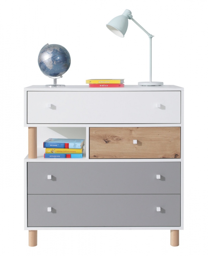 Šuplíková komoda rasmus - biela/sivá/dub artisan.

 

Rozmery šuplíkovej komody Rasmus sú 90x90x40cm (š, v, h).

 

V kombinácii s posteľou, skrinemi a ďalšími prvkami z tejto kolekcie, vytvoríte krásnu a vzdušnú zostavu.

 

Zapáčila sa vám kolekcia Rasmus?