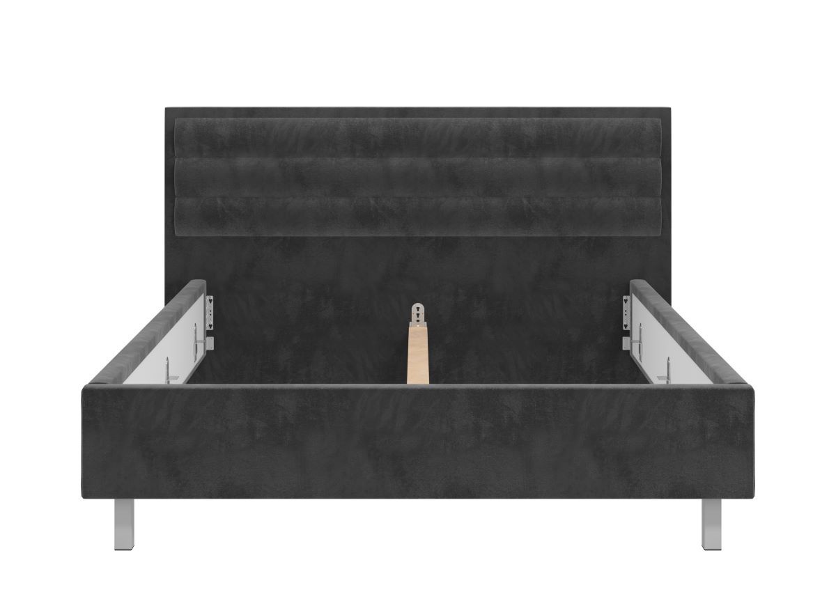 Manželská posteľ 160x200cm corey - tm.

 

Matrac ani rošt nie sú súčasťou, môžete si teda po postele umiestniť svoj vlastný vrátane matracov, poprípade v odporúčaných produktoch nižšie nájdete výber najvhodnejších variantov na dokúpenie. Výška umiestnenia roštu je voliteľná, a to 24,5-31,5cm od zeme.

 

Rozmery manželskej postele 160x200cm Corey sú 193x110x214cm (š, v, h), ložná plocha je 160x200cm

 

Výber odporúčaných produktov nájdete vo výpise nižšie.