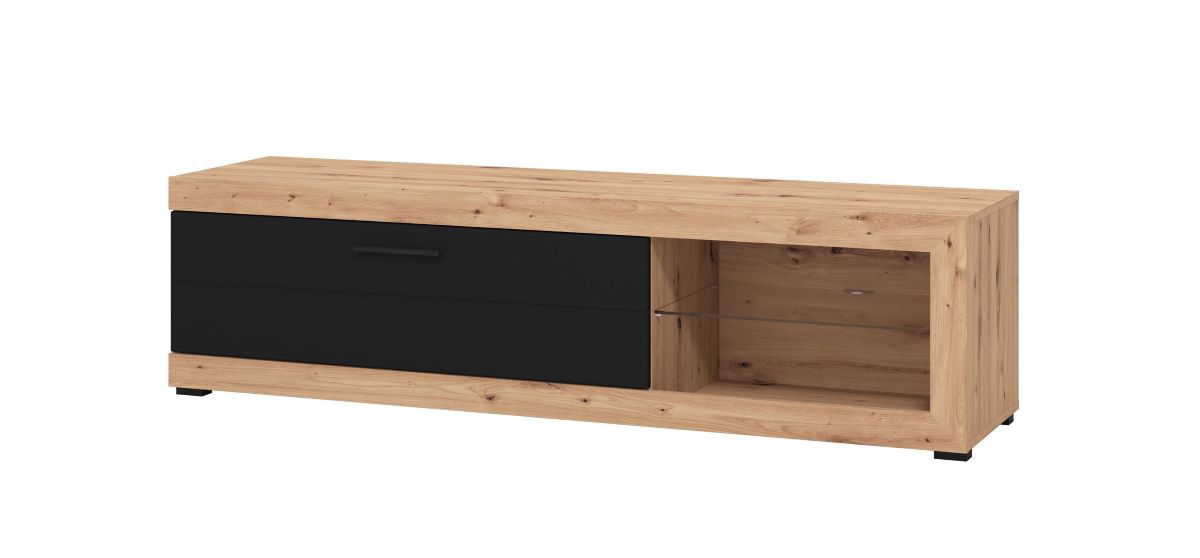 Televízny stolík ronja - dub artisan/čierna.

 

Rozmery televízneho stolíku Ronja sú 162x43,5x41,5cm (š, v, h)

 

Ďalšie inšpiráciu pre vybavenie obývacej izby nájdete v súvisiacich produktoch nižšie.