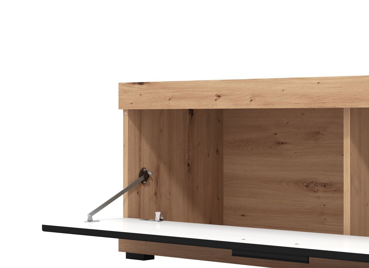 Televízny stolík ronja 180cm - dub artisan/čierna.

 

Rozmery televízneho stolíku Ronja sú 181x43,5x41,5cm (š, v, h)

 

V súvisiacich produktoch nájdete ďalšie varianty tv stolíkov Ronja.