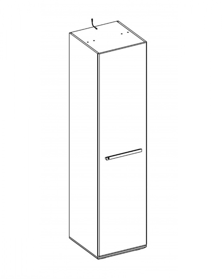 Jednodverová šatníková skriňa lincoln - dub modrý/tmavo modrá.

 

Skriňu môžete využiť ako samostatný prvok alebo vedľa nej zaobstarať dvojdverovú skriňu Lincoln, ktorá rozšíri úložný priestor v izbe.

 

Skriňa je zhotovená v dekore dub modrý (svetlo morený) a v tmavo modrej farbe.

 

Všetok nábytok patriaci do kolekcie Lincoln nájdete nižšie v súvisiacich produktoch.