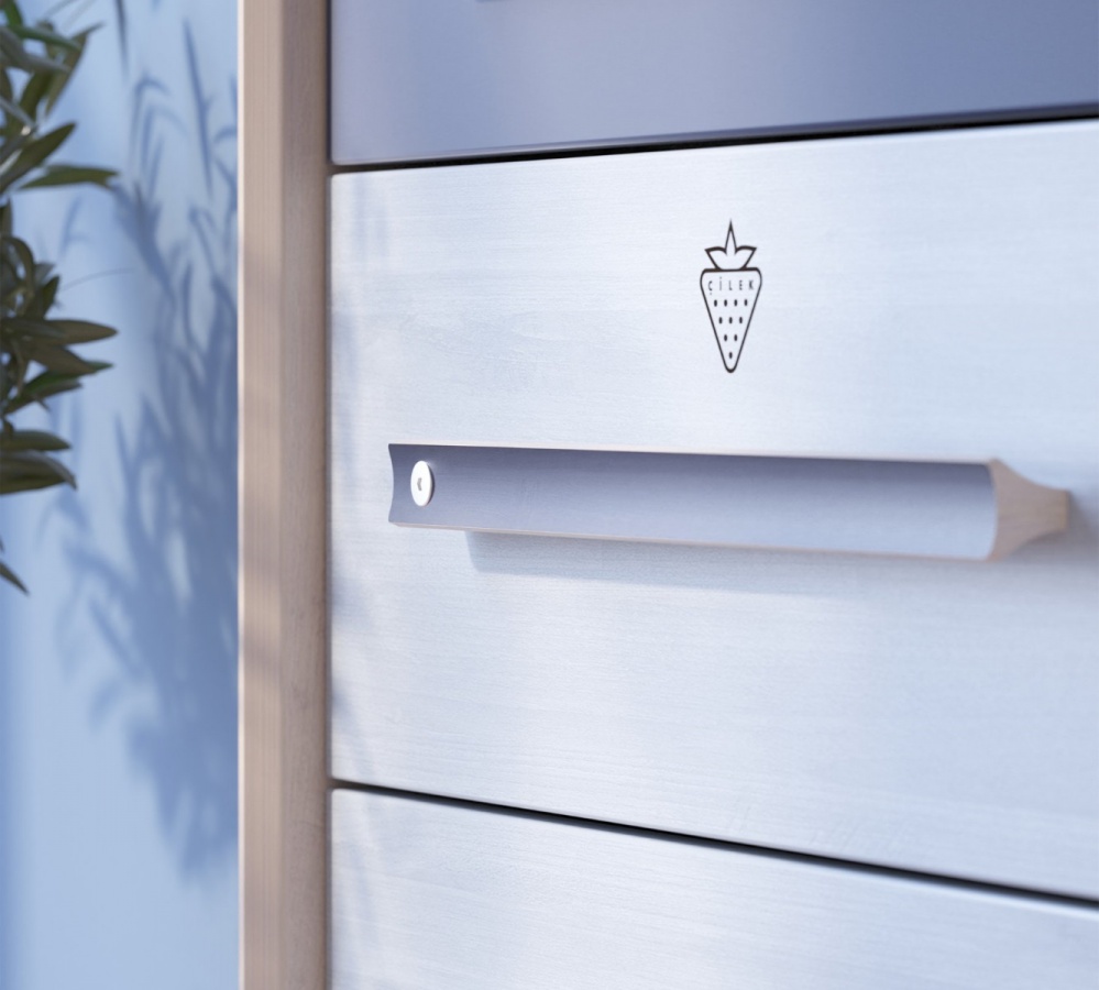 Komoda so zásuvkami lincoln - dub/dub modrý/tmavo modrá.

 

Rozmerovo sa komoda hodí aj do menších interiérov, v ktorých nie je miesta nazvyš.

 

Všetok nábytok patriaci do kolekcie Lincoln nájdete nižšie v súvisiacich produktoch.