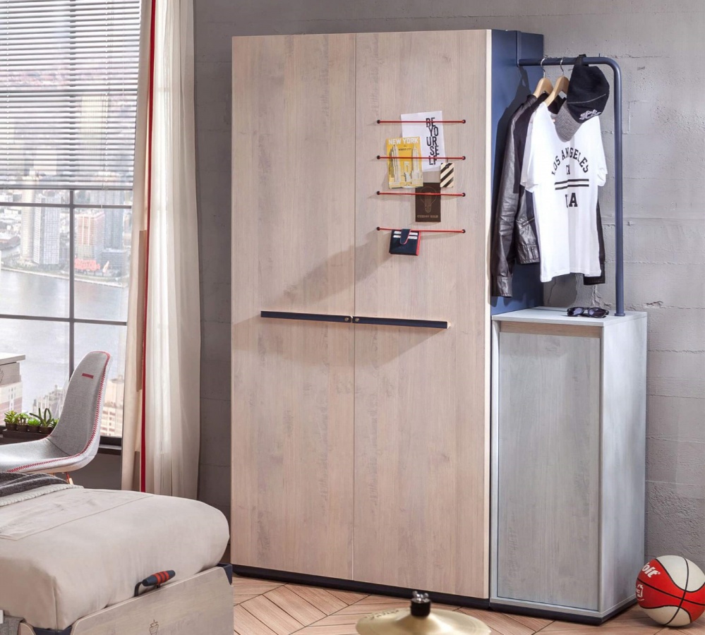 Policová skrinka lincoln - dub/dub modrý.

 

Skrinka je zhotovená v dekore dub modrý (svetlo morený) s prvkom duba a zadná doska je v tmavo modrej farbe.

 

Všetok nábytok patriaci do kolekcie Lincoln nájdete nižšie v súvisiacich produktoch.