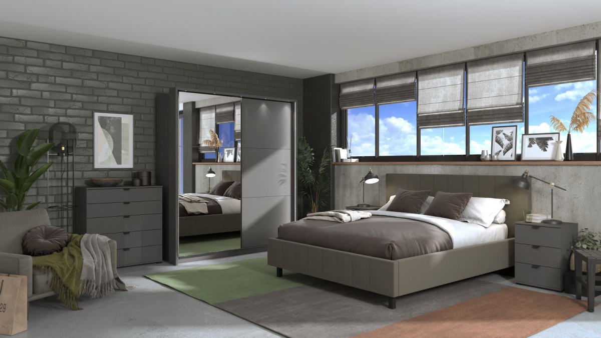 Posuvná skriňa so zrkadlom a rámom s osvetlením catalina 180 - šedá.

 

Rozmery dvojdverové šatňové skrine Catalina s rámom sú 183x214x65,5cm (š, v, h).

 

Všetky varianty a doplňujúce tovar nájdete v súvisiacich produktoch.