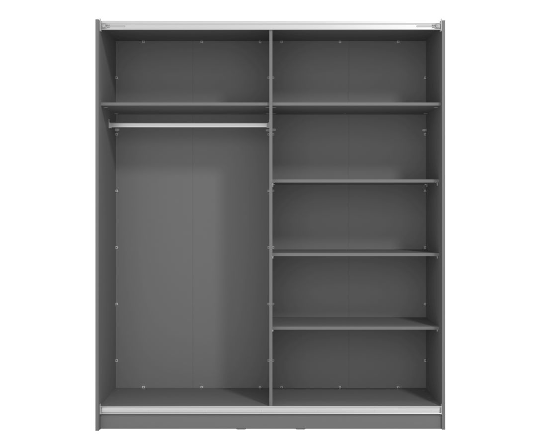 Posuvná skriňa so zrkadlom a rámom s osvetlením catalina 180 - šedá.

 

Rozmery dvojdverové šatňové skrine Catalina s rámom sú 183x214x65,5cm (š, v, h).

 

Všetky varianty a doplňujúce tovar nájdete v súvisiacich produktoch.