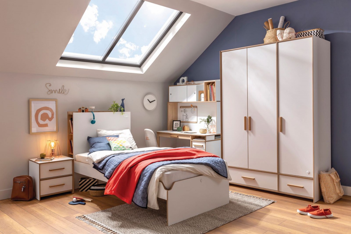 Nástavec k písaciemu stolu dylan - biela/dub svetlý.

 

Príjemne prekvapí jednoduchá inštalácia, ktorú zvládne naozaj každý.

 

Rozmery nástavce k písaciemu stolu Dylan sú 118x104x29cm (š, v, h).

 

Všetok nábytok patriaci do kolekcie Dylan nájdete nižšie v súvisiacich produktoch.