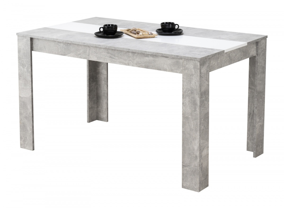 Jedálenský stôl george - beton/biela.

Jedálenský stôl George je obdĺžnikového tvaru a na jeho výrobu je použité lamino s hrúbkou 16mm v šedom dekore imitujúce kameň.

Vďaka modernému dizajnu jedálenských stolov George, môžete jedáleň vybaviť kvalitným a vkusným nábytkom.

 

Ak by vám nepasoval uvedená farebná kombinácia jedálenského stola George, môžete vyberať z ďalších farebných kombinácií, ktoré máme zobrazené nižšie, v súvisiacich produktoch.

 

Rozmery jedálenského stola: 135 x 80,5 x 74,5cm (d, š, v)