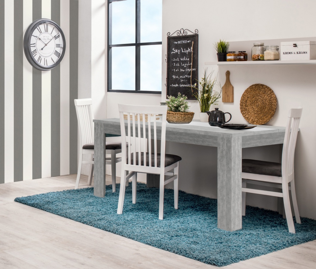 Jedálenský stôl george - beton/biela.

Jedálenský stôl George je obdĺžnikového tvaru a na jeho výrobu je použité lamino s hrúbkou 16mm v šedom dekore imitujúce kameň.

Vďaka modernému dizajnu jedálenských stolov George, môžete jedáleň vybaviť kvalitným a vkusným nábytkom.

 

Ak by vám nepasoval uvedená farebná kombinácia jedálenského stola George, môžete vyberať z ďalších farebných kombinácií, ktoré máme zobrazené nižšie, v súvisiacich produktoch.

 

Rozmery jedálenského stola: 135 x 80,5 x 74,5cm (d, š, v)