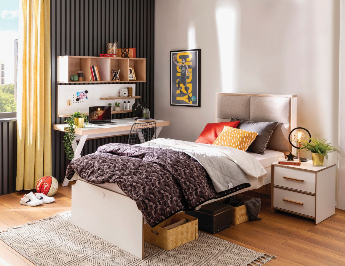 Študentský stôl dylan - biela/dub svetlý.

 

Výška študentského stola je navrhnutá tak, aby vyhovovala kritériám deťom školského veku i dospievajúcim jedincom.

 

Rozmery študentského stola Dylan sú 130x76x71cm (š, v, h).

 

Všetok nábytok patriaci do kolekcie Dylan nájdete nižšie v súvisiacich produktoch.