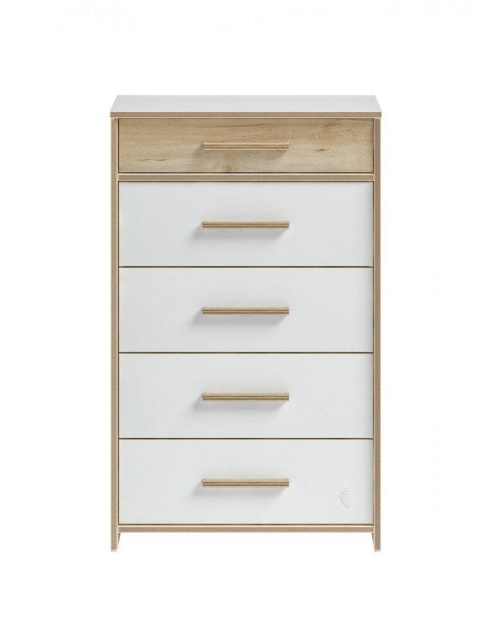 Zásuvková komoda dylan - biela/dub svetlý.

 

Jemný biely dizajn v kombinácii s dekorom dubového dreva si získa obdiv ako dievčat, tak chlapcov.

Nosnosť každej zo zásuviek je 30kg.

 

Rozmery zásuvkové komody Dylan sú 63x102x46cm (š, v, h).

 

Všetok nábytok patriaci do kolekcie Dylan nájdete nižšie v súvisiacich produktoch.