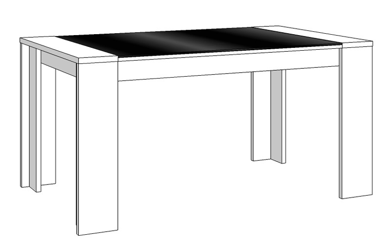 Jedálenský stôl vivo - dub šedý/čierna.

 

Rozmery stola Vivo sú 154x90,5x75cm (d, š, v).

 

Výrobky z kolekcie Vivo nájdete nižšie v súvisiacich produktoch.