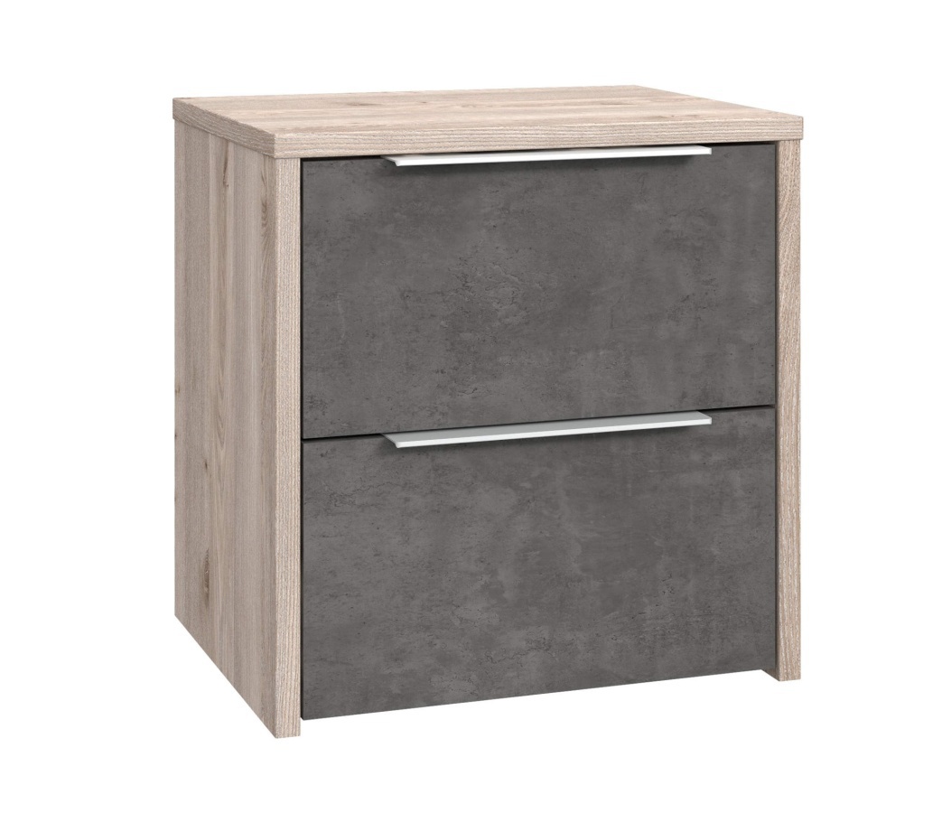 Nočný stolík pamplona - dub nelson/betón.

 

Hlavným použitým materiálom je odolné lamino, ktoré zaistí predovšetkým vysokú oteruvzdornosť a jednoduchú údržbu.

 

Rozmery nočného stolíka Pamplona sú 49,8x53,3x41,5cm (š, v, h).

 

Všetok nábytok patriaci do kolekcie Pamplona nájdete nižšie v súvisiacich produktoch.