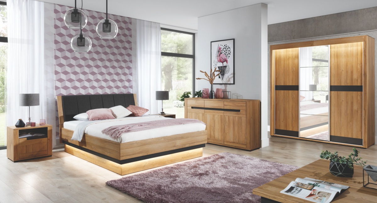 Šatníková skriňa memphis 7 - dub granson/grafit.

 

Do priestoru spálne alebo predsiene odporúčame šatníkovú skriňu Memphis, ktorá je štvordverová.


Pokiaľ sa Vám kolekcia Memphis zapáčila, pozrite sa na ďalšie prvky z tejto kolekcie, ktoré nájdete nižšie, v súvisiacich produktoch, spoločne s ich parametrami.

 

Rozmery šatníkovej skrine Memphis sú: 91x193,5x54cm (š, v, h)