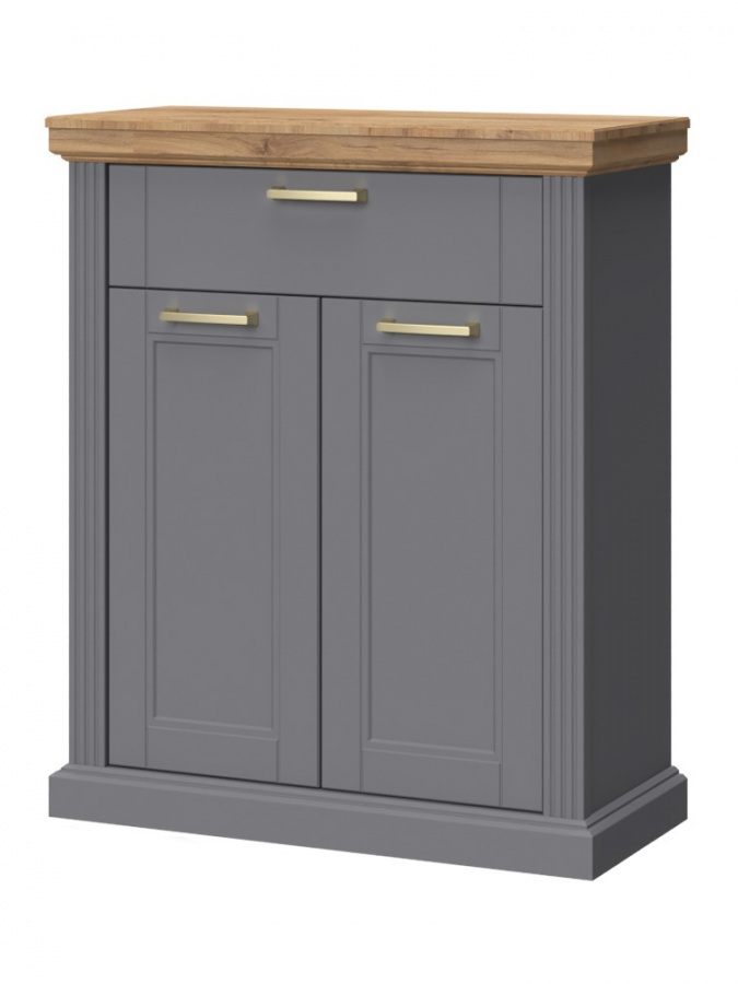 Predsieň artis - šedá/orech pacific.

 

Predsieňová zostava je vyrobená z kvalitného MDF o hrúbke 25mm a lamina hrúbky 18mm.

 

Predsieň Artis sa skladá z nasledujúcich produktov:


	Predsieňová skriňa Artis - 65x193x38cm (š, v, h)
	Botník Artis - 65x51x38cm (š, v, h)
	Kombinovaná komoda Artis - 86x102x38cm (š, v, h)
	Vešiakový panel Artis - 65x115x13cm (š, v, h)
	Zrkadlo Artis - 84x79x13cm (š, v, h).



Všetky produkty patriace do kolekcie Artis nájdete nižšie v súvisiacich produktoch.