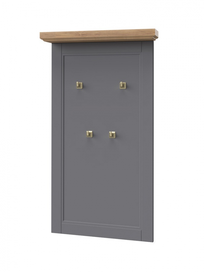 Predsieň artis - šedá/orech pacific.

 

Predsieňová zostava je vyrobená z kvalitného MDF o hrúbke 25mm a lamina hrúbky 18mm.

 

Predsieň Artis sa skladá z nasledujúcich produktov:


	Predsieňová skriňa Artis - 65x193x38cm (š, v, h)
	Botník Artis - 65x51x38cm (š, v, h)
	Kombinovaná komoda Artis - 86x102x38cm (š, v, h)
	Vešiakový panel Artis - 65x115x13cm (š, v, h)
	Zrkadlo Artis - 84x79x13cm (š, v, h).



Všetky produkty patriace do kolekcie Artis nájdete nižšie v súvisiacich produktoch.