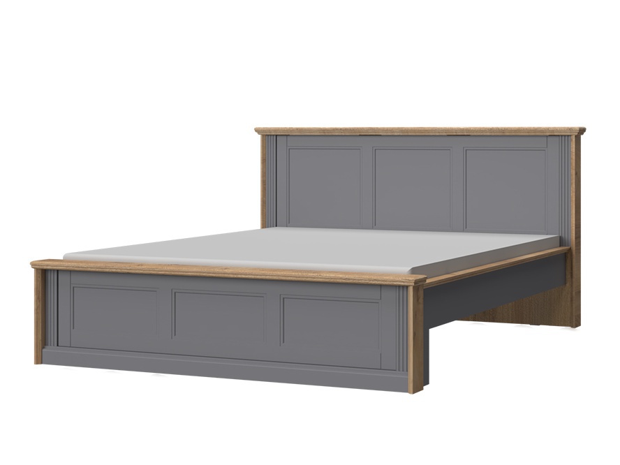 Ložnice 160 artis - šedá/orech pacific.

 

Súčasťou balenia je aj doskový rošt.

 

Spálňa 160 Artis sa skladá z týchto produktov:


	Manželská posteľ 160x200cm Artis - biela - 181x100x222cm (š, v, h)
	2x Nočný stolík Artis – biela – 62x52x43cm (š, v, h)
	Štvordverová šatníková skriňa Artis - biela - 236x227x59cm (š, v, h)
	Kombinovaná komoda Artis - biela - 138x91x48cm (š, v, h)
	2x Šuplík pod posteľ Artis - biela - 188x20x72cm (š, v, h).



Všetky produkty patriace do kolekcie Artis nájdete nižšie v súvisiacich produktoch