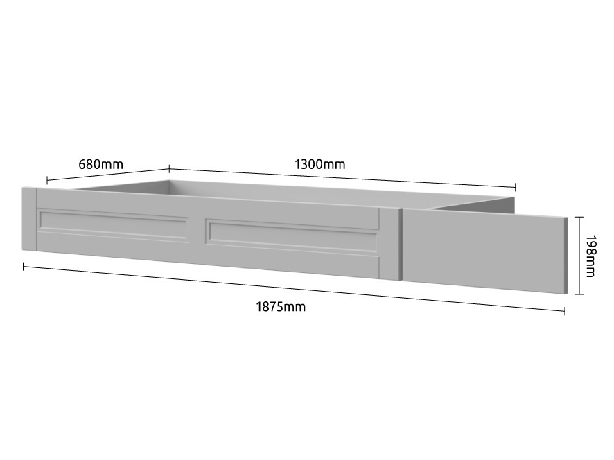 Šuplík pod posteľ artis - biela/orech pacific.

 

Dokonca aj vnútro úložného priestoru bude ladiť.

 

Rozmery šuplíka pod posteľ Artis sú 188x20x72cm (š, v, h).

 

Všetok nábytok patriaci do kolekcie Artis nájdete nižšie v súvisiacich produktoch.