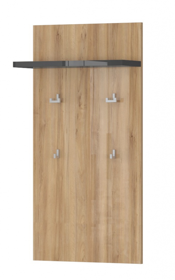 Predsieň orfea i - šedá/orech pacific.

 

 

Predsieňová skrinka Orfea je vybavená úložným priestorom s asymetrickými dvierkami a zásuvkou.

 

Vešiakový panel Orfea sa skladá z panelu v dekore orecha pacific, na ktorom je umiestnená antracitovo šedá lakovaná polica vo vysokom lesku.

 

Botník Orfea obsahuje úložný postor pre topánky s 1 policou a výklopnými dvierkami.

 

Základňa zrkadla Orfea je lakovaná antracitovo šedou farbou vo vysokom lesku.

 

 

Predsieň Orfea I obsahuje tieto produkty:


	Predsieňová skrinka Orfea-šedá/orech pacific – 76x101x35cm (š, v, h)
	Botník Orfea-šedá/orech pacific – 56x51x35cm (š, v, h)
	Vešiakový panel Orfea-orech pacific – 56x109x22cm (š, v, h)
	Predsieňové zrkadlo Orfea-sivá – 76x82x3cm (š, v, h)


 


Všetky produkty z kolekcie Orfea nájdete nižšie v súvisiacich produktoch.