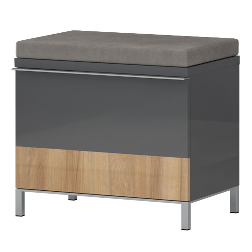 Predsieň orfea ii - šedá/orech pacific.

 

 

Predsieňová skriňa Orfea je tvorená dvoma asymetrickými krídlami, veľkým úložným priestorom pre odevy a nôžkami.

 

 

Vešiakový panel Orfea sa skladá z panelu v dekore orecha pacific, na ktorom je umiestnená antracitovo šedá lakovaná polica vo vysokom lesku.

 

Botník Orfea obsahuje úložný postor pre topánky s 1 policou a výklopnými dvierkami.

 

 

Veľká predsieň Orfea obsahuje tieto produkty:

Predsieňová skriňa Orfea-šedá/orech pacific – 76x191x35cm (š, v, h)
Botník Orfea-šedá/orech pacific – 56x51x35cm (š, v, h)
Vešiakový panel Orfea-šedá/orech pacific – 56x109x22cm (š, v, h)

 


Všetky produkty z kolekcie Orfea nájdete nižšie v súvisiacich produktoch.