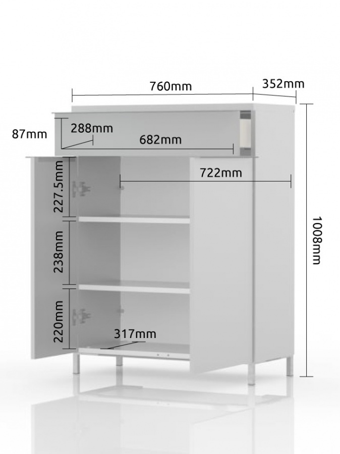 Predsieň orfea iii - šedá/orech pacific.

 

 

Predsieňová skriňa Orfea je tvorená dvoma asymetrickými krídlami, veľkým úložným priestorom pre odevy a nôžkami.

 

Predsieňová skrinka Orfea je vybavená úložným priestorom s asymetrickými dvierkami a zásuvkou.

 

Základňa zrkadla Orfea je lakovaná antracitovo šedou farbou vo vysokom lesku.

 

 

Veľká predsieň Orfea obsahuje tieto produkty:

Predsieňová skriňa Orfea-šedá/orech pacific – 76x191x35cm (š, v, h)
Predsieňová skrinka Orfea-šedá/orech pacific – 76x101x35cm (š, v, h)
Predsieňové zrkadlo Orfea-šedá – 76x82x3cm (š, v, h)

 


Všetky produkty z kolekcie Orfea nájdete nižšie v súvisiacich produktoch.