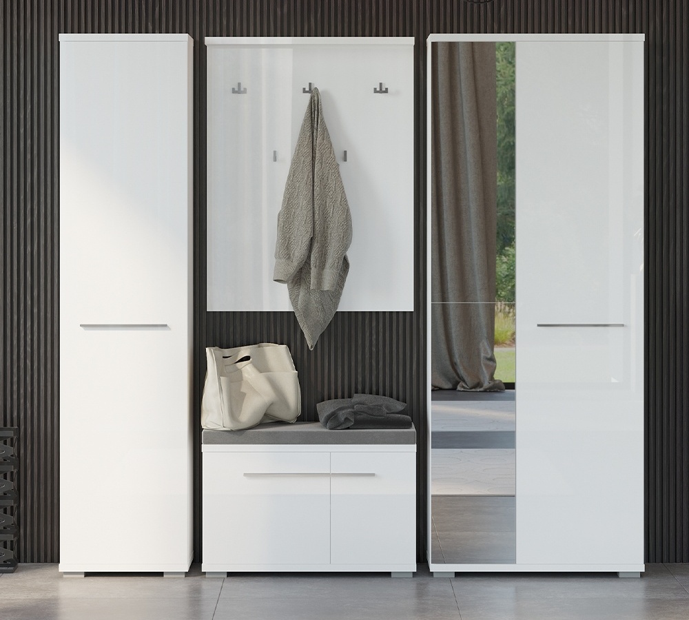 Predsieňová skriňa 1d tiana - biela.

 

Predná strana skrine je pokrytá dvierkami, vo vnútri sa potom nachádza päť políc.

Dvierka skrine je možné namontovať na ľavú aj pravú stranu.

 

Rozmery predsieňovej skrine 1D Tiana sú 46x194x35cm (š, v, h).

 

 

Všetky produkty z kolekcie Tiana nájdete nižšie v súvisiacom tovare.