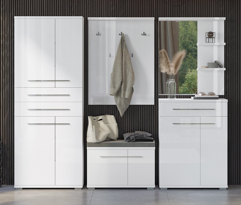 Zrkadlo s led osvetlením a policami tiana - biela.

 


Vyhotovenie zrkadla prináša veľmi moderný vzhľad.
 


Rozmery predsieňového zrkadla Tiana sú 76x89x17 cm (š, v, h).

 

 

Všetky produkty z kolekcie Tiana nájdete nižšie v súvisiacom tovare.