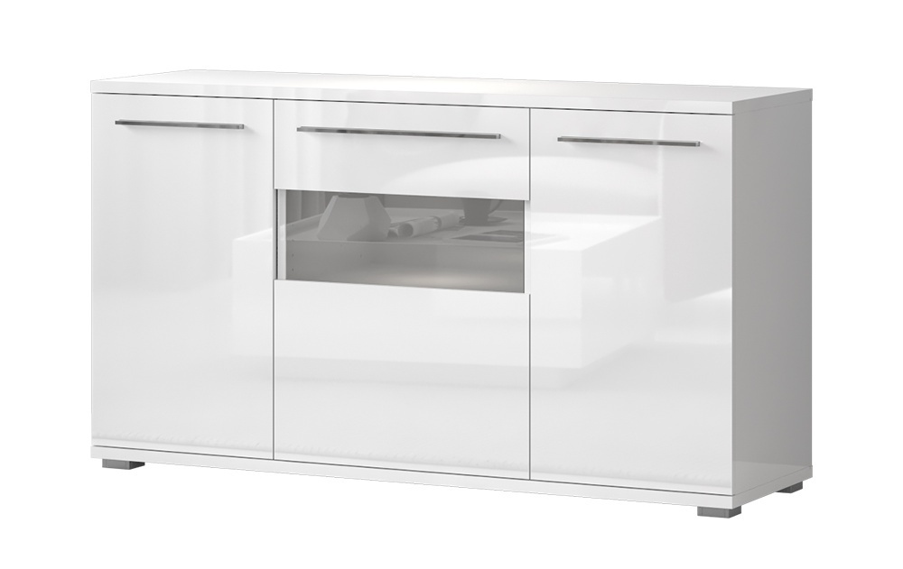 Komoda s presklením tiana - biela.

 

 

Okrem perfektného dizajnu oceníte aj kvalitné vybavenie komody.

 

 

Rozmery komody Tiana sú 150x85x45cm (š, v, h).

 

 

Všetky produkty z kolekcie Tiana nájdete nižšie v súvisiacom tovare.