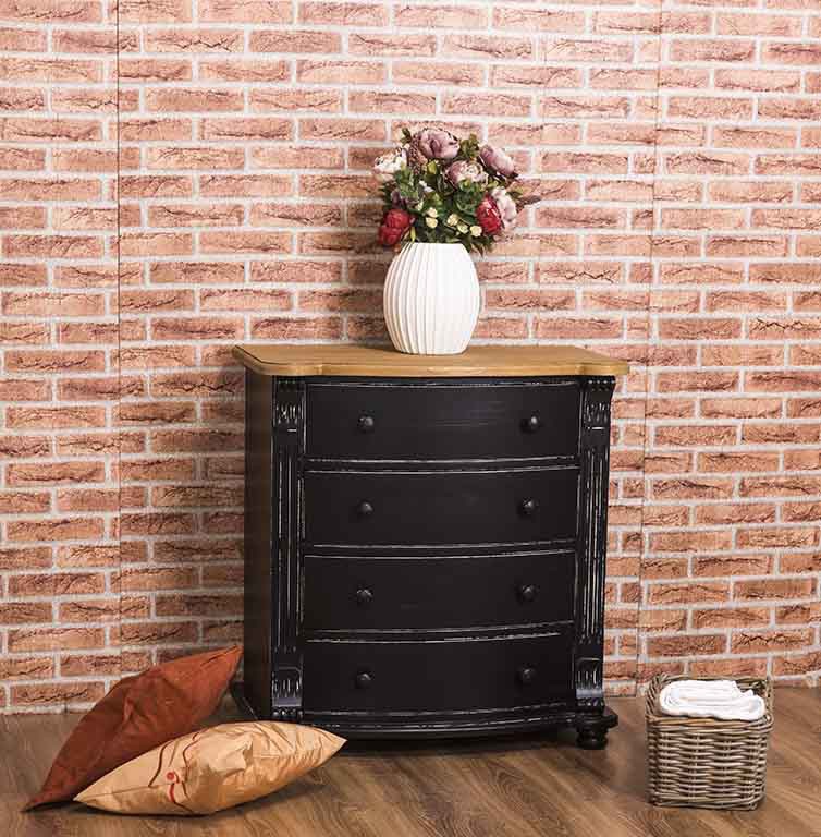 Šuplíková komoda emily 36 - černá/světlá patina.

 

Šuplíková komoda z poctivého borovicového dreva sa hodí ho každej miestnosti.

 

Komoda obsahuje 4 zásuviek s drevenými úchytkami. Profilované ozdobné hrany dodávajú komode rustikálny nádych.

 

Rozmery šuplíkovej komody Emily 36 sú 80x84x48cm (š, v, h).

 

Na prehliadnutie ďalších masívnych kúskov nábytku od tohto výrobcu kliknite TU.

 

Farba na fotografii sa môže ľahko líšiť oproti reálnemu výrobku.

 


Z dôvodov výroby sedliackeho nábytku na zákazku, sme nútení požadovať od zákazníka zálohu v minimálnej výške 30% z ceny nábytku.