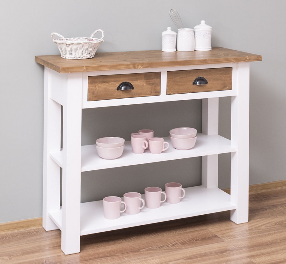 Konzolový stôl dusty 131 - biela/hnedá.

 

Konferenčný stolík z poctivého borovicového dreva sa hodí ako do rustikálnej tak aj do modernej obývacej izby.

 

Masívny stolík obsahuje 2 zásuvky a 2 odkladacie police.

 

Rozmery konzolového stolíka Dusty 141 sú 110x89x45cm (š, v, h).

 

Na prehliadnutie ďalších masívnych kúskov nábytku od tohto výrobcu kliknite TU.

 

Farba na fotografii sa môže ľahko líšiť oproti reálnemu výrobku. Príčinnou môže byť zobrazovanie farieb monitora či rôzne nasvietenie výrobkov pri fotení.

 


Z dôvodov výroby masivného nábytku na zákazku, sme nútení požadovať od zákazníka zálohu v minimálnej výške 30% z ceny nábytku.