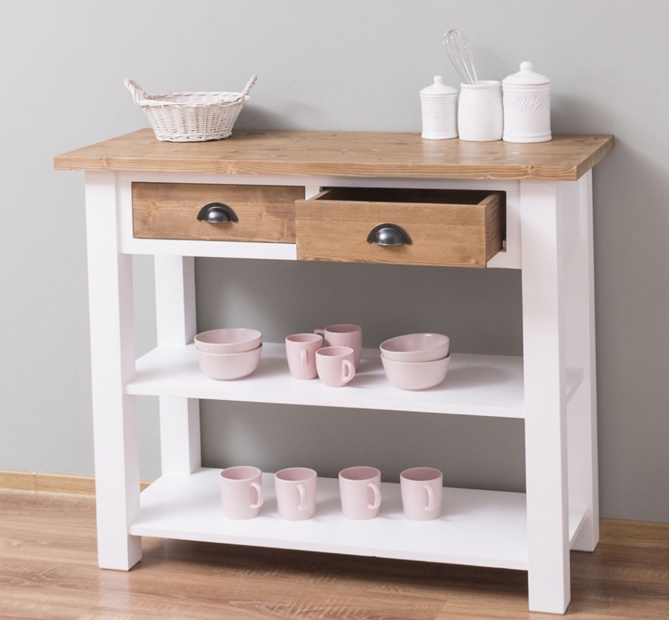 Konzolový stôl dusty 131 - biela/hnedá.

 

Konferenčný stolík z poctivého borovicového dreva sa hodí ako do rustikálnej tak aj do modernej obývacej izby.

 

Masívny stolík obsahuje 2 zásuvky a 2 odkladacie police.

 

Rozmery konzolového stolíka Dusty 141 sú 110x89x45cm (š, v, h).

 

Na prehliadnutie ďalších masívnych kúskov nábytku od tohto výrobcu kliknite TU.

 

Farba na fotografii sa môže ľahko líšiť oproti reálnemu výrobku. Príčinnou môže byť zobrazovanie farieb monitora či rôzne nasvietenie výrobkov pri fotení.

 


Z dôvodov výroby masivného nábytku na zákazku, sme nútení požadovať od zákazníka zálohu v minimálnej výške 30% z ceny nábytku.