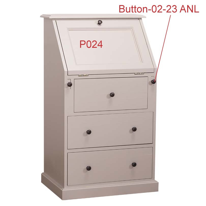 Písací sekretár z masívu nobel 120 - béžová.

 

Sekretár z poctivého borovicového dreva sa hodí predovšetkým do obývačky či kancelárie.

 

Masívny sekretár obsahuje úložný priestor v 5 zásuvkách a jednej priehradke.

Výrobok je dodávaný v zmontovanom stave a veľmi pevná konštrukcia umožňuje použitie po naozaj dlhú dobu.

 

Rozmery sekretára Nobel 120 sú 106x109x49cm (š, v, h).

 

Na prehliadnutie ďalších masívnych kúskov nábytku od tohto výrobcu kliknite TU.

 

Farba na fotografii sa môže ľahko líšiť oproti reálnemu výrobku. Príčinnou môže byť zobrazovanie farieb monitora či rôzne nasvietenie výrobkov pri fotení.

 


Z dôvodov výroby masivného nábytku na zákazku, sme nútení požadovať od zákazníka zálohu v minimálnej výške 30% z ceny nábytku.