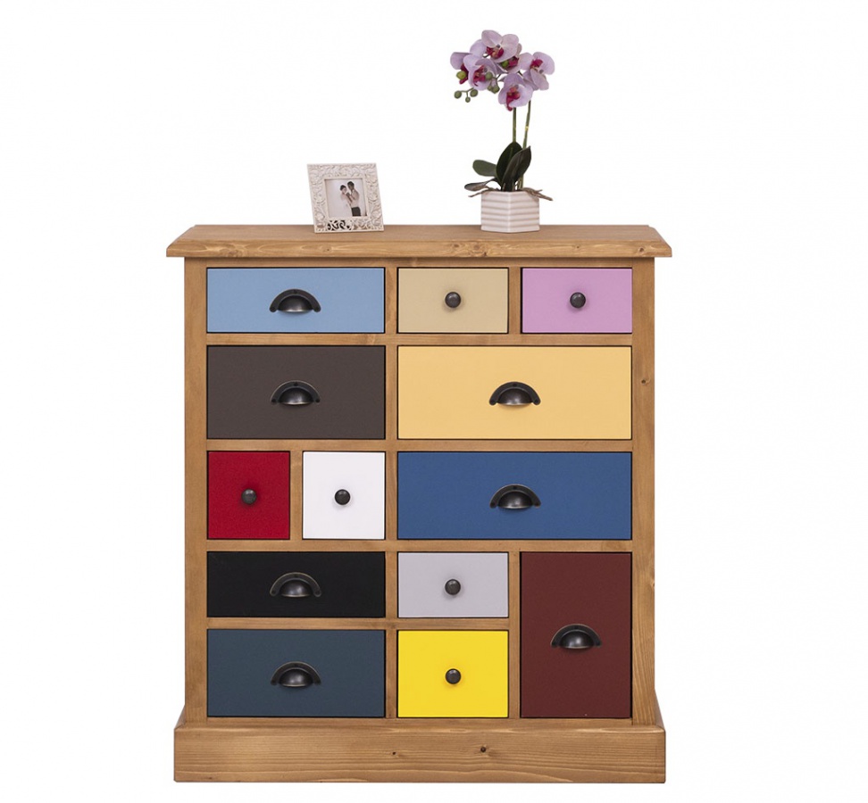 Zásuvková komoda liora 474 - hnedá 02/mix farieb.

 

Šuplíková komoda z poctivého borovicového dreva sa hodí ho každej miestnosti.

 

Komoda obsahuje 13 zásuviek s kovovými úchytkami.

 

Rozmery šuplíkovej komody Liora 474 sú 90x97x35cm (š, v, h).

 

Na prehliadnutie ďalších masívnych kúskov nábytku od tohto výrobcu kliknite TU.

 

Farba na fotografii sa môže ľahko líšiť oproti reálnemu výrobku. Príčinnou môže byť zobrazovanie farieb monitora či rôzne nasvietenie výrobkov pri fotení.


Z dôvodov výroby masivného nábytku na zákazku, sme nútení požadovať od zákazníka zálohu v minimálnej výške 30% z ceny nábytku.