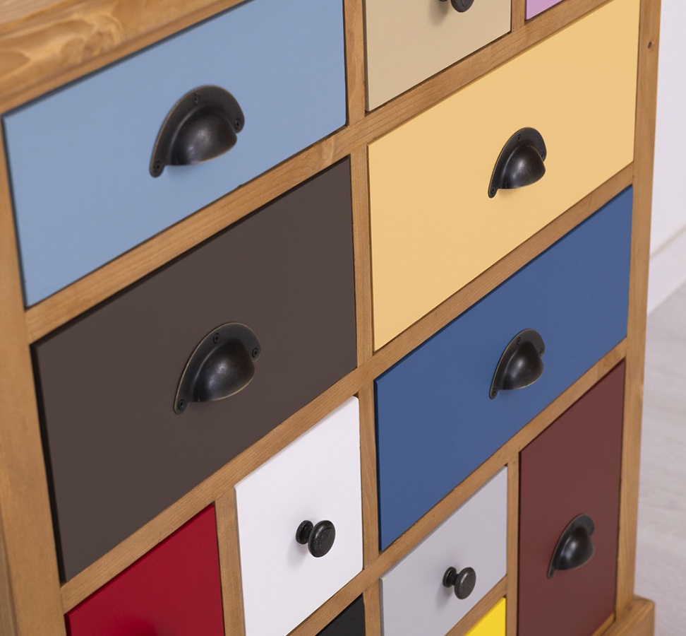 Zásuvková komoda liora 474 - hnedá 02/mix farieb.

 

Šuplíková komoda z poctivého borovicového dreva sa hodí ho každej miestnosti.

 

Komoda obsahuje 13 zásuviek s kovovými úchytkami.

 

Rozmery šuplíkovej komody Liora 474 sú 90x97x35cm (š, v, h).

 

Na prehliadnutie ďalších masívnych kúskov nábytku od tohto výrobcu kliknite TU.

 

Farba na fotografii sa môže ľahko líšiť oproti reálnemu výrobku. Príčinnou môže byť zobrazovanie farieb monitora či rôzne nasvietenie výrobkov pri fotení.


Z dôvodov výroby masivného nábytku na zákazku, sme nútení požadovať od zákazníka zálohu v minimálnej výške 30% z ceny nábytku.