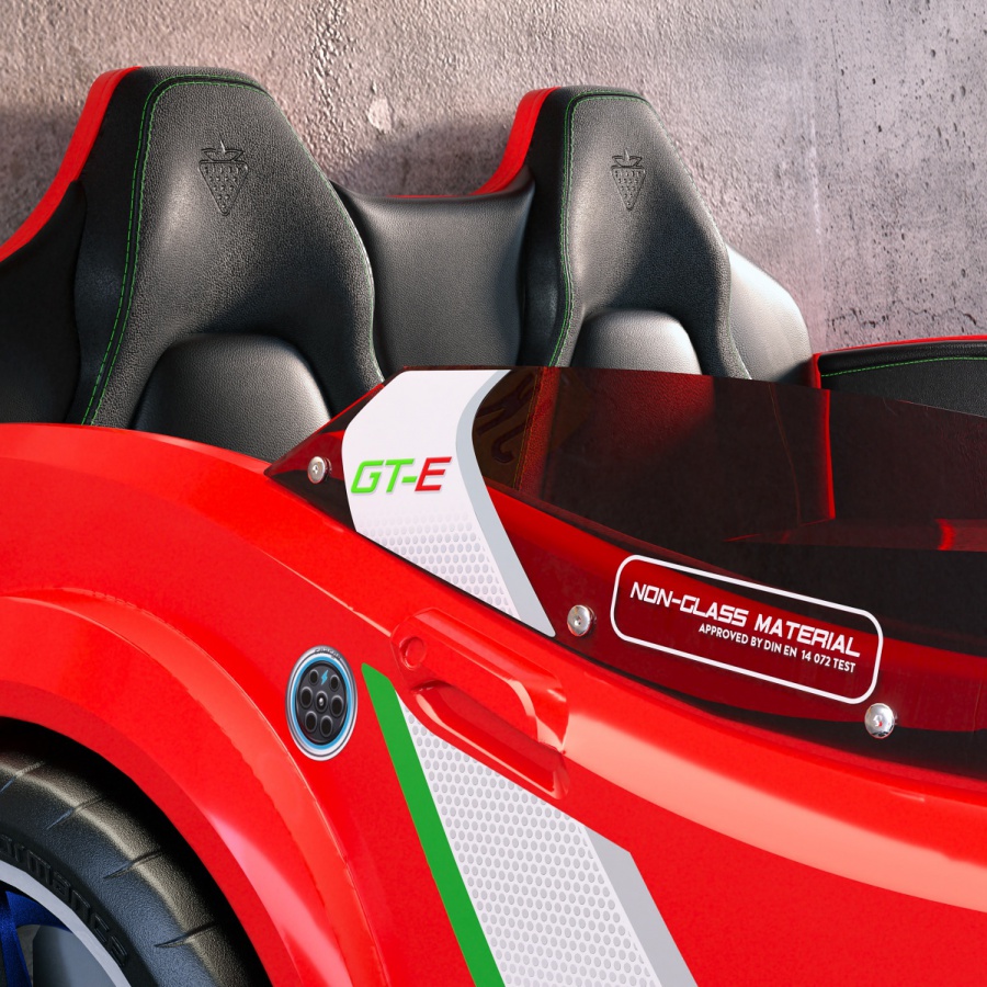 Posteľ auto 100x190 electric - červená.

 

Posteľ je tvorená laminom s hrúbkou 1,6 a 1,2 cm.

Nosnosť postele je 130kg.

 

Rozmery auto-postele Electric sú 127,5x80x220cm (š, v, h).

 

K auto-posteľovi Electric ponúkame nábytok do detskej izby v rovnakom dizajne od rovnakého výrobcu, navyše je možné dokúpiť drobné príslušenstvo, všetko nájdete nižšie v súvisiacich produktoch.