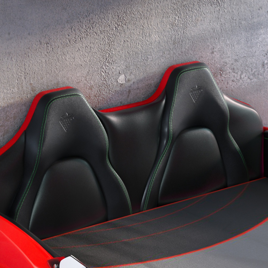 Posteľ auto 100x190 electric - červená.

 

Posteľ je tvorená laminom s hrúbkou 1,6 a 1,2 cm.

Nosnosť postele je 130kg.

 

Rozmery auto-postele Electric sú 127,5x80x220cm (š, v, h).

 

K auto-posteľovi Electric ponúkame nábytok do detskej izby v rovnakom dizajne od rovnakého výrobcu, navyše je možné dokúpiť drobné príslušenstvo, všetko nájdete nižšie v súvisiacich produktoch.