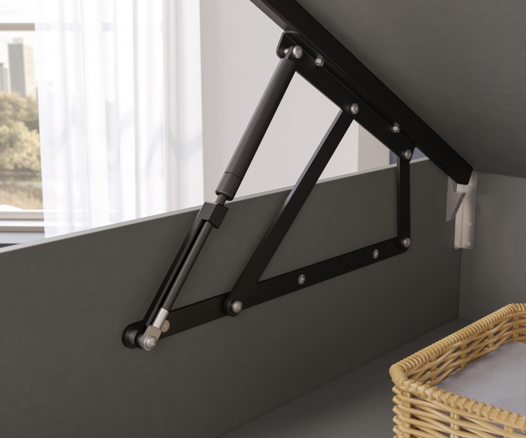 Posteľ s usb a úložným priestorom 120x200cm pluto - šedá/čierna.

 

 

Jednolôžková posteľ Pluto je prevedená veľmi moderne a splní vysoké nároky teenagera.

 


Rozmery postele s úložným priestorom Pluto sú 136x124x217cm (š, v, h).

 


Všetky produkty z kolekcie Pluto a vhodné matrace nájdete nižšie v súvisiacom tovare.