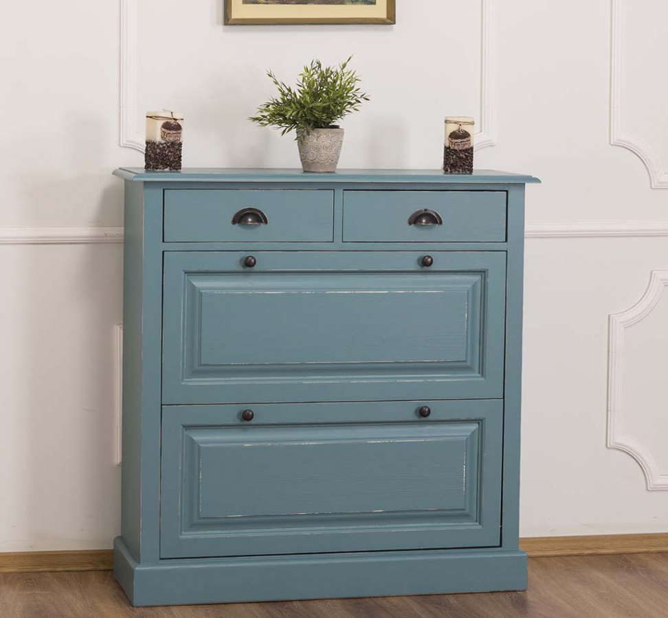 Výklopný botník roderik 358 - modrá patina.

 

Botník z poctivého borovicového dreva sa hodí ho každej miestnosti.

 

Masívny botník obsahuje 2 zásuvky a 2 výklopné priehradky.

 

Rozmery botníku Roderik 358 sú 103x105x35cm (š, v, h).

 

Na prehliadnutie ďalších masívnych kúskov nábytku od tohto výrobcu kliknite TU.

 

Farba na fotografii sa môže ľahko líšiť oproti reálnemu výrobku. Príčinnou môže byť zobrazovanie farieb monitora či rôzne nasvietenie výrobkov pri fotení.


Z dôvodov výroby masivného nábytku na zákazku, sme nútení požadovať od zákazníka zálohu v minimálnej výške 30% z ceny nábytku.