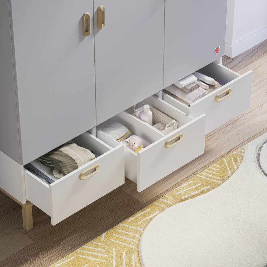 Šatníková skriňa 3d simba - šedá/biela/dub.


Rozmery šatníkovej skrine 3D Simba sú 137,5x201x52,5cm (š, v, h).


Všetky produkty z kolekcie Simba nájdete nižšie v súvisiacom tovare.