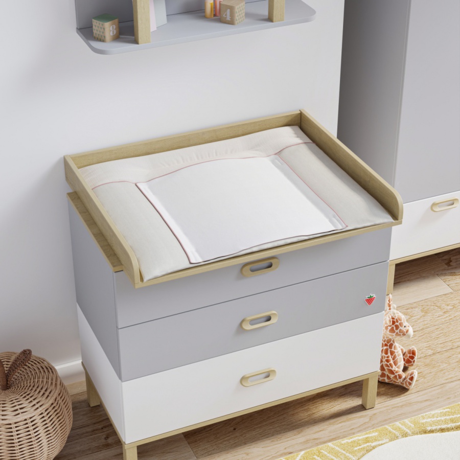 Šuplíková komoda simba - šedá/biela/dub.

 

Rozmery šuplíkovej komody Simba sú 88x80x44cm (š, v, h).

 

Všetky produkty z kolekcie Simba nájdete nižšie v súvisiacom tovare.