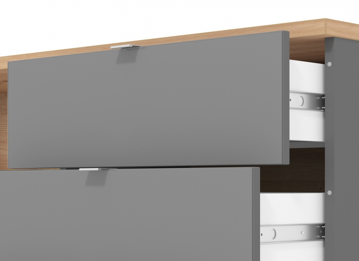 Tv stolík 175 abuela - dub artisan/šedá.

 

TV stolík bude oporou pre vašu televíziu a zároveň úložným priestorom pre prípadné televízne príslušenstvo.

 

Rozmery TV stolíka 175 Abuela sú 175,5x65x40cm (š, v, h).

 

Všetky produkty z kolekcie Abuela nájdete nižšie v súvisiacich produktoch.