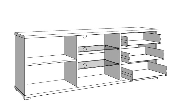 Tv stolík 175 abuela - dub artisan/šedá.

 

TV stolík bude oporou pre vašu televíziu a zároveň úložným priestorom pre prípadné televízne príslušenstvo.

 

Rozmery TV stolíka 175 Abuela sú 175,5x65x40cm (š, v, h).

 

Všetky produkty z kolekcie Abuela nájdete nižšie v súvisiacich produktoch.