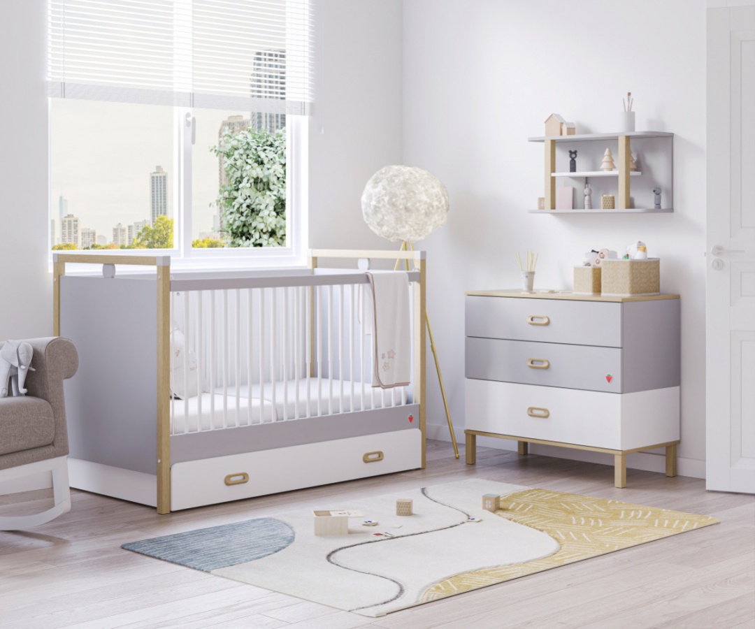 Šuplíková komoda simba - šedá/biela/dub.

 

Rozmery šuplíkovej komody Simba sú 88x80x44cm (š, v, h).

 

Všetky produkty z kolekcie Simba nájdete nižšie v súvisiacom tovare.