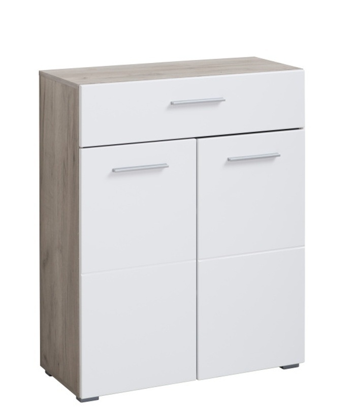 Predsieňová zostava so zrkadlami falka ii - biela/dub šeda.

 

Všetok nábytok Falka je vyrobený z lamina v farbe dub šedej v kombinácii s bielou, u ktorého oceníte dobrú odolnosť proti poškodeniu a ľahkú údržbu.

 

Predsieňová zostava so zrkadlami Falka sa skladá z týchto prvkov:


	Predsieňová skriňa so zrkadlom Falka - 60x192,5x35,5cm (š, v, h)
	Vešiakový panel Falka I - 76x114x19,5cm (š, v, h)
	Predsieňová lavica s úložným priestorom a sedákom Falka - 79x45x35cm (š, v, h)
	Kombinovaná komoda Falka - 79x97,5x35cm (š, v, h)
	Nástenné zrkadlo Falka - 79x97,5x2cm (š, v, h)


 

Všetok nábytok patriaci do kolekcie Falka nájdete nižšie v súvisiacich produktoch. 