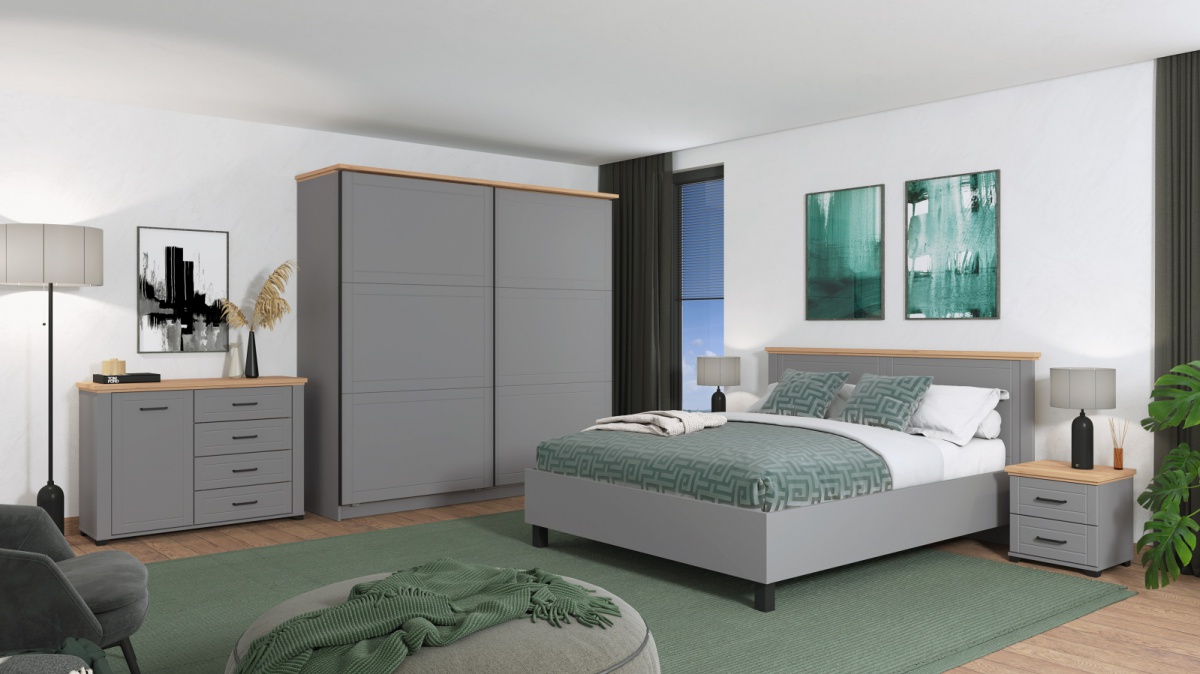 Nočný stolík lotta - šedá/dub artisan.

 

Nočný stolík neodmysliteľne patrí do každej spálne predovšetkým pre svoju praktickú funkciu.

 

Rozmery Nočného stolíka Lotta sú 46x47,5x41cm (š, v, h).

 

Všetky produkty z kolekcie Lotta nájdete nižšie v súvisiacich produktoch.