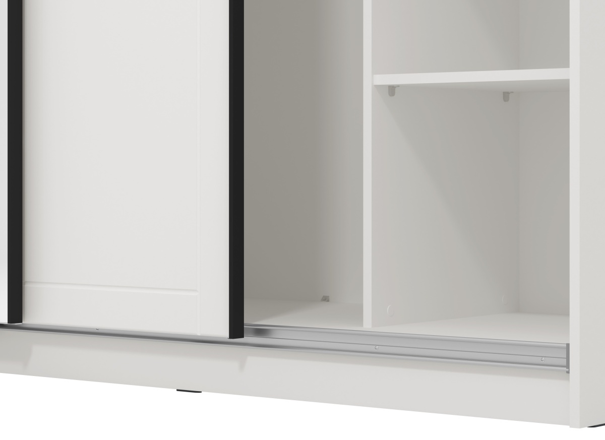 Skriňa s posuvnými dverami lotta - biela/dub artisan.

 

Korpus šatníkovej skrine tvorí lamino v bielej farbe, dvere sú vyrobené z profilovaných MDF dosiek.

 

Rozmery Skrine s posuvnými dverami Lotta sú 220x214x65,5cm (š, v, h).

 

Všetky produkty z kolekcie Lotta nájdete nižšie v súvisiacich produktoch.