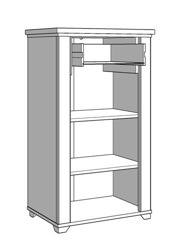 Předsíňová komoda lotta - šedá/dub artisan.

 

Korpus predsieňovej komody je tvorený laminom v šedej farbe, dvierka a čelo zásuvky naopak tvorí profilovaná MDF doska potiahnutá matnou šedou fóliou.

 

Rozmery Predsieňové komody Lotta sú 60,5x105x41cm (š, v, h).

 

Všetky produkty z kolekcie Lotta nájdete nižšie v súvisiacich produktoch.